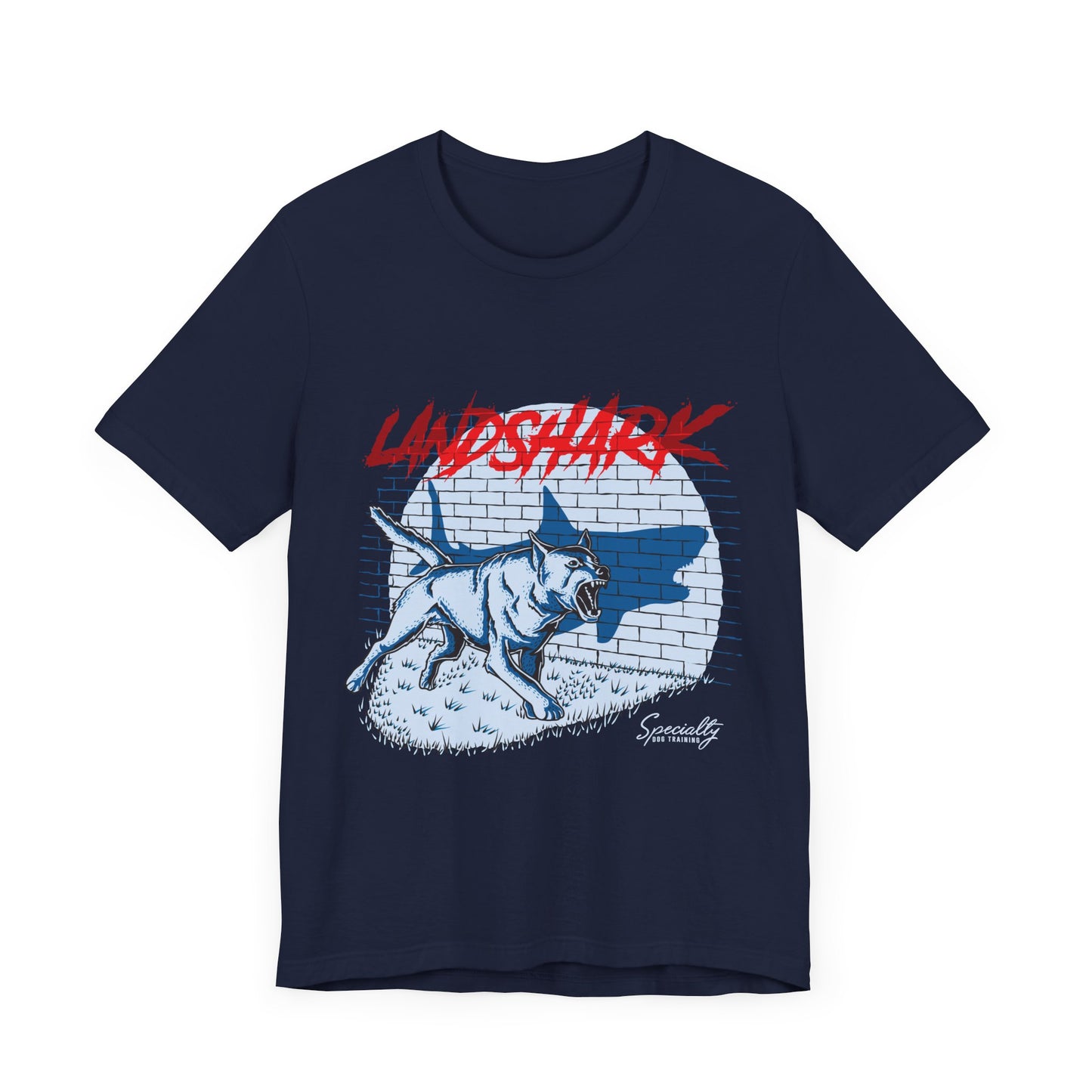 Landshark - Unisex Jersey Short Sleeve Tee (Front Print)