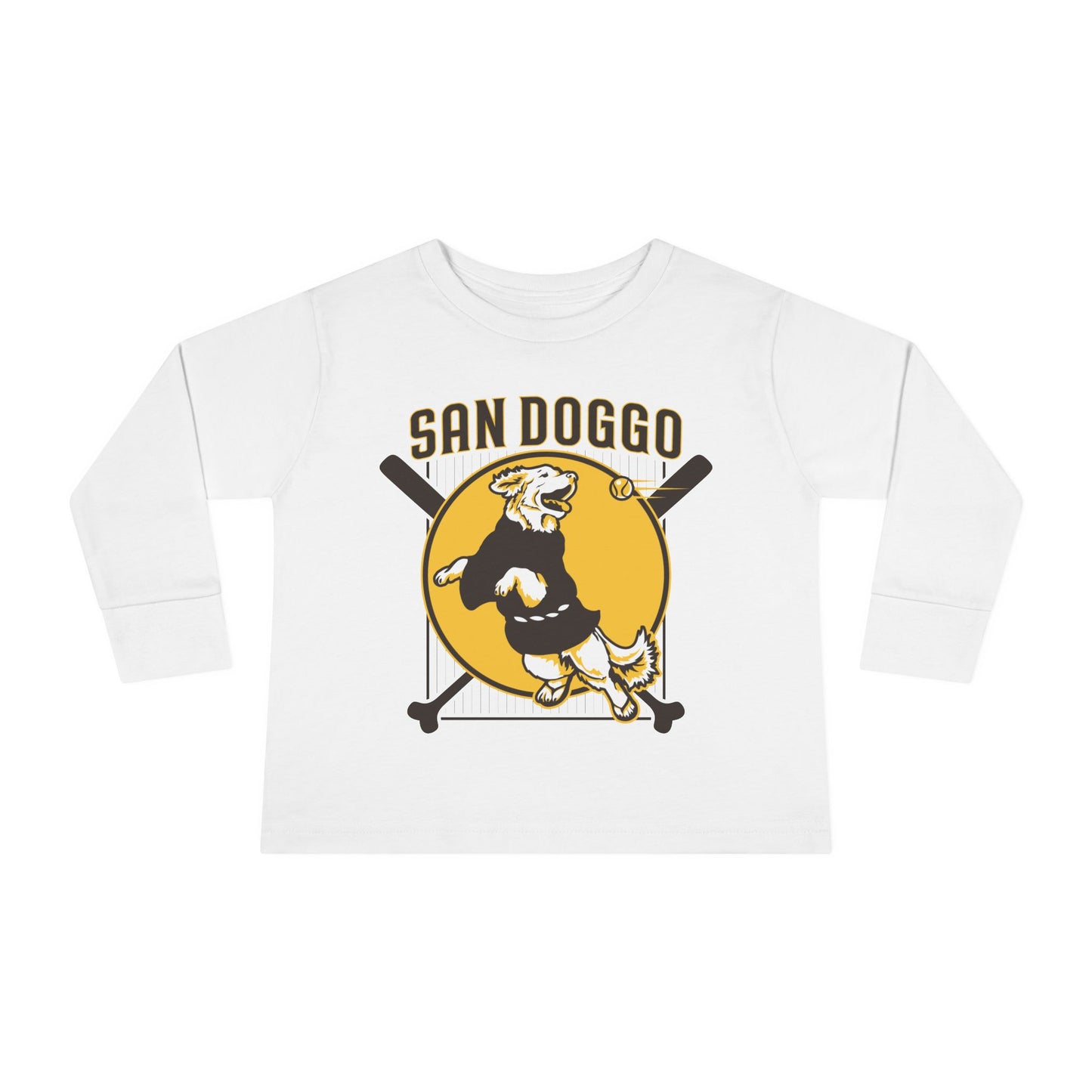 San Doggo Padres - Toddler Long Sleeve Tee