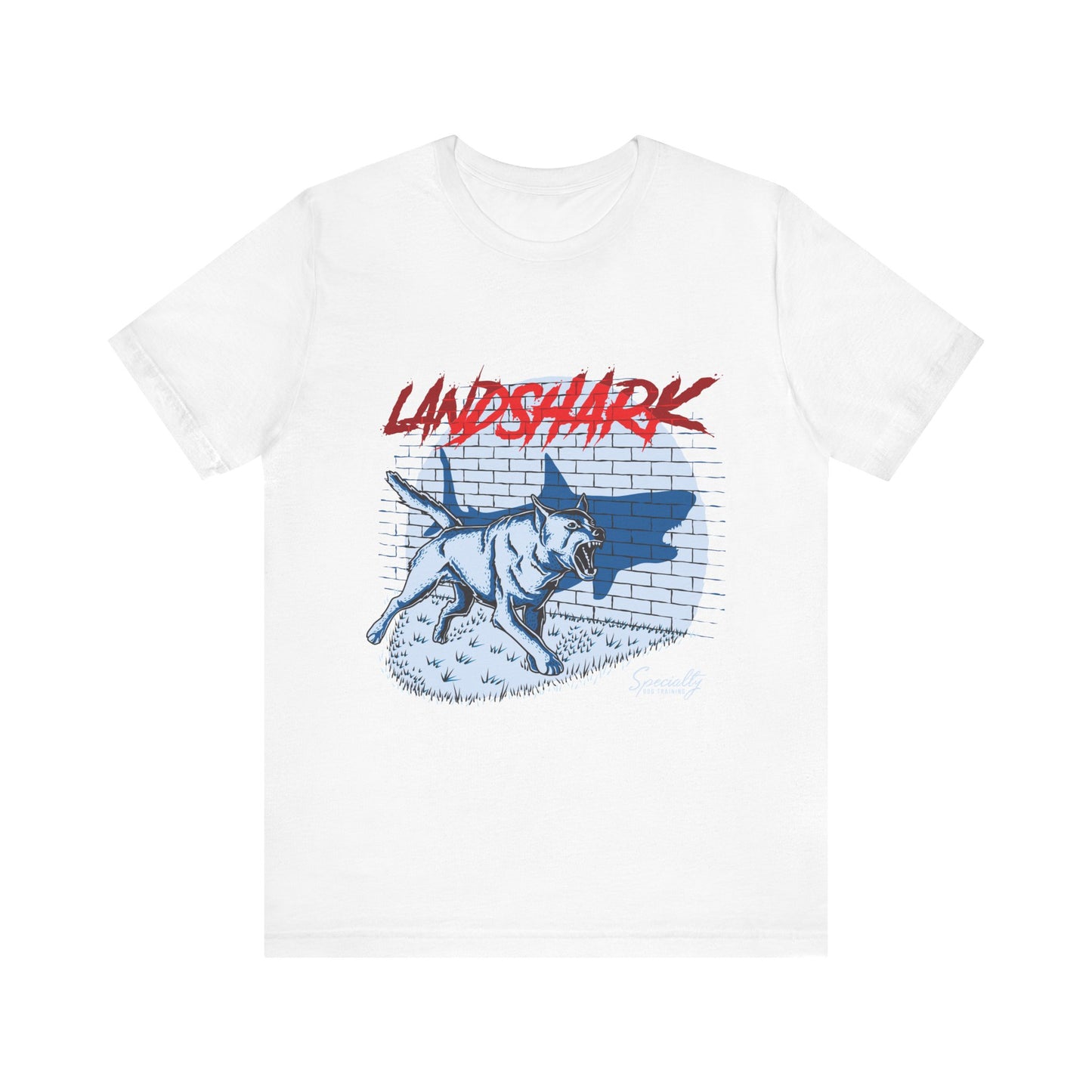 Landshark - Unisex Jersey Short Sleeve Tee (Front Print)