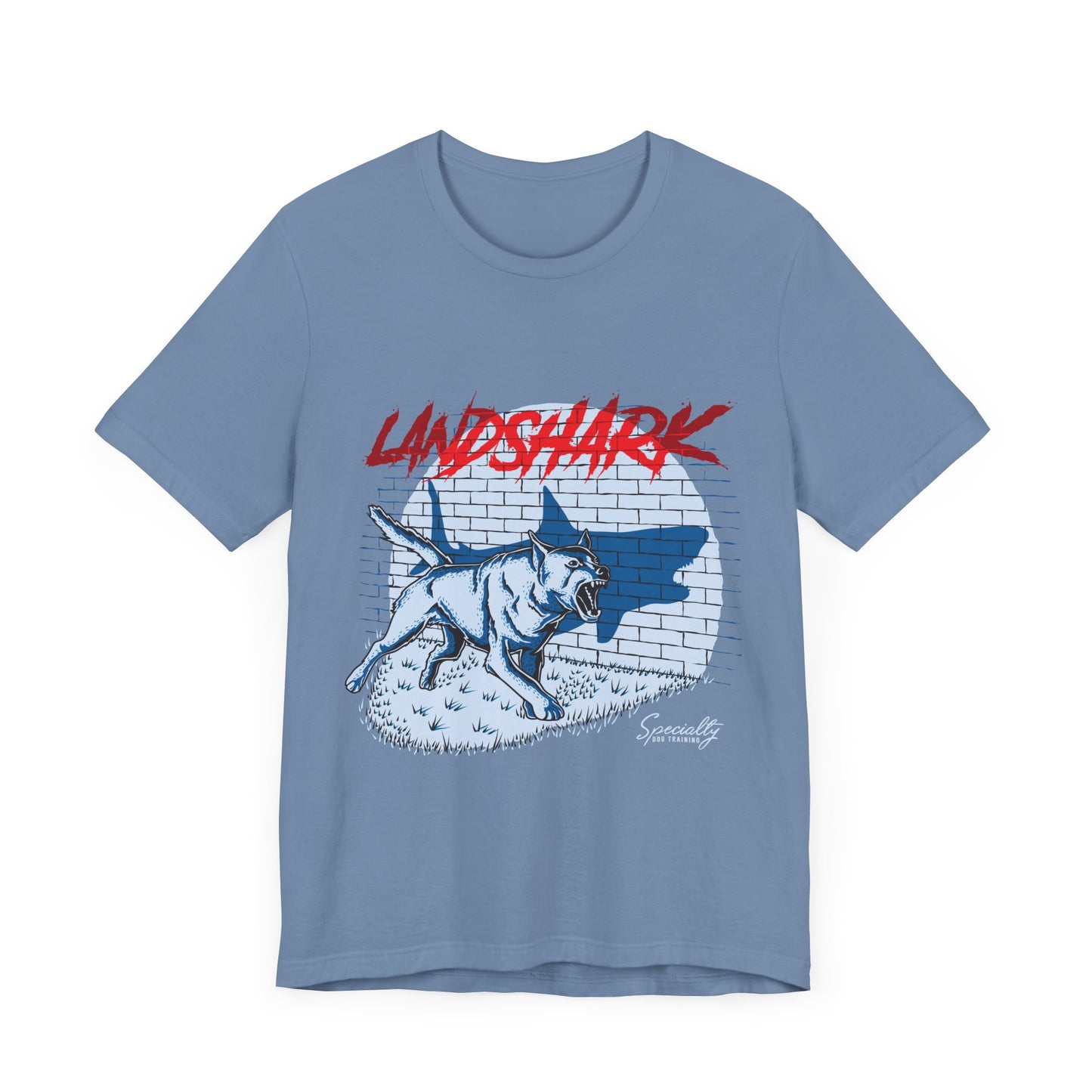 Landshark - Unisex Jersey Short Sleeve Tee (Front Print)