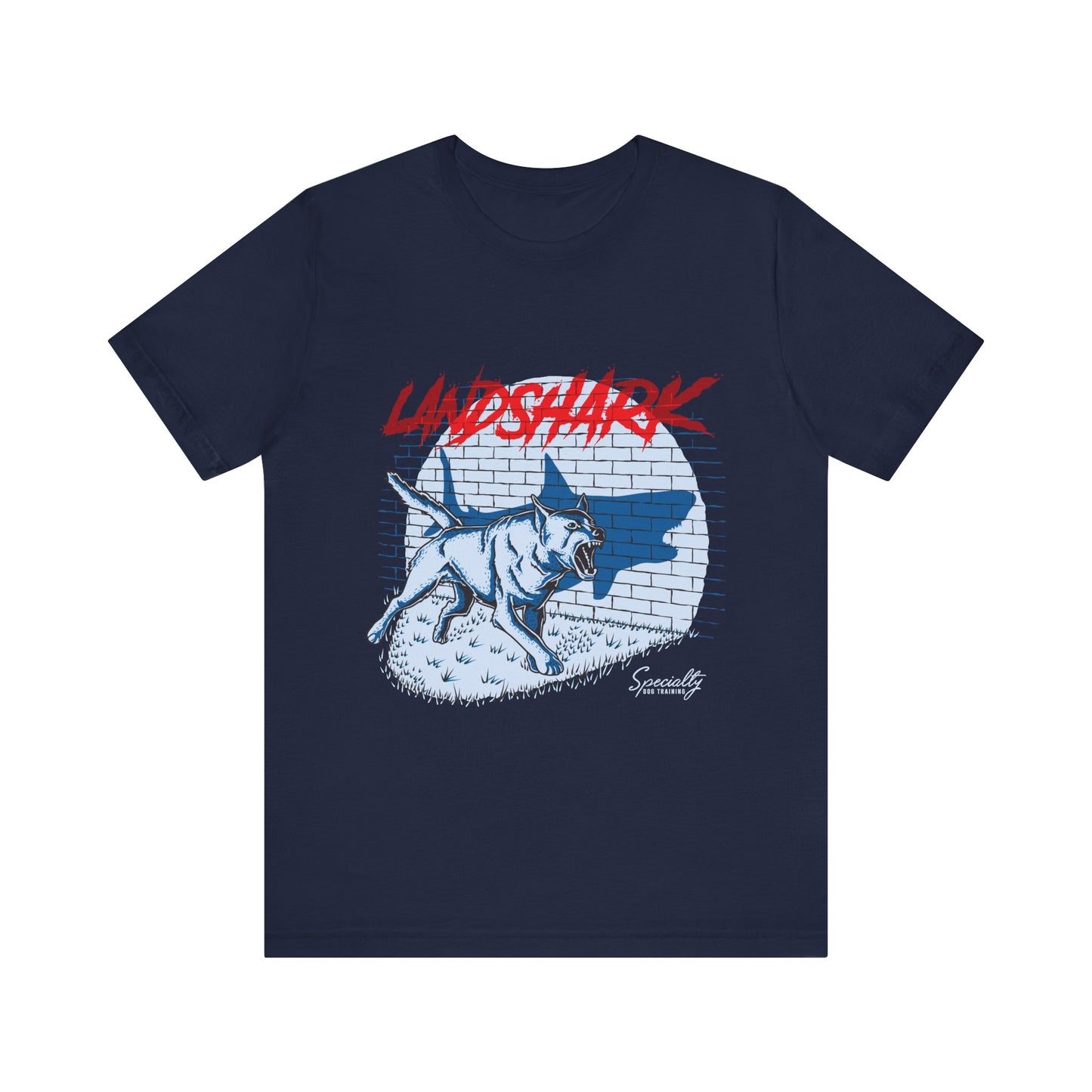 Landshark - Unisex Jersey Short Sleeve Tee (Front Print)