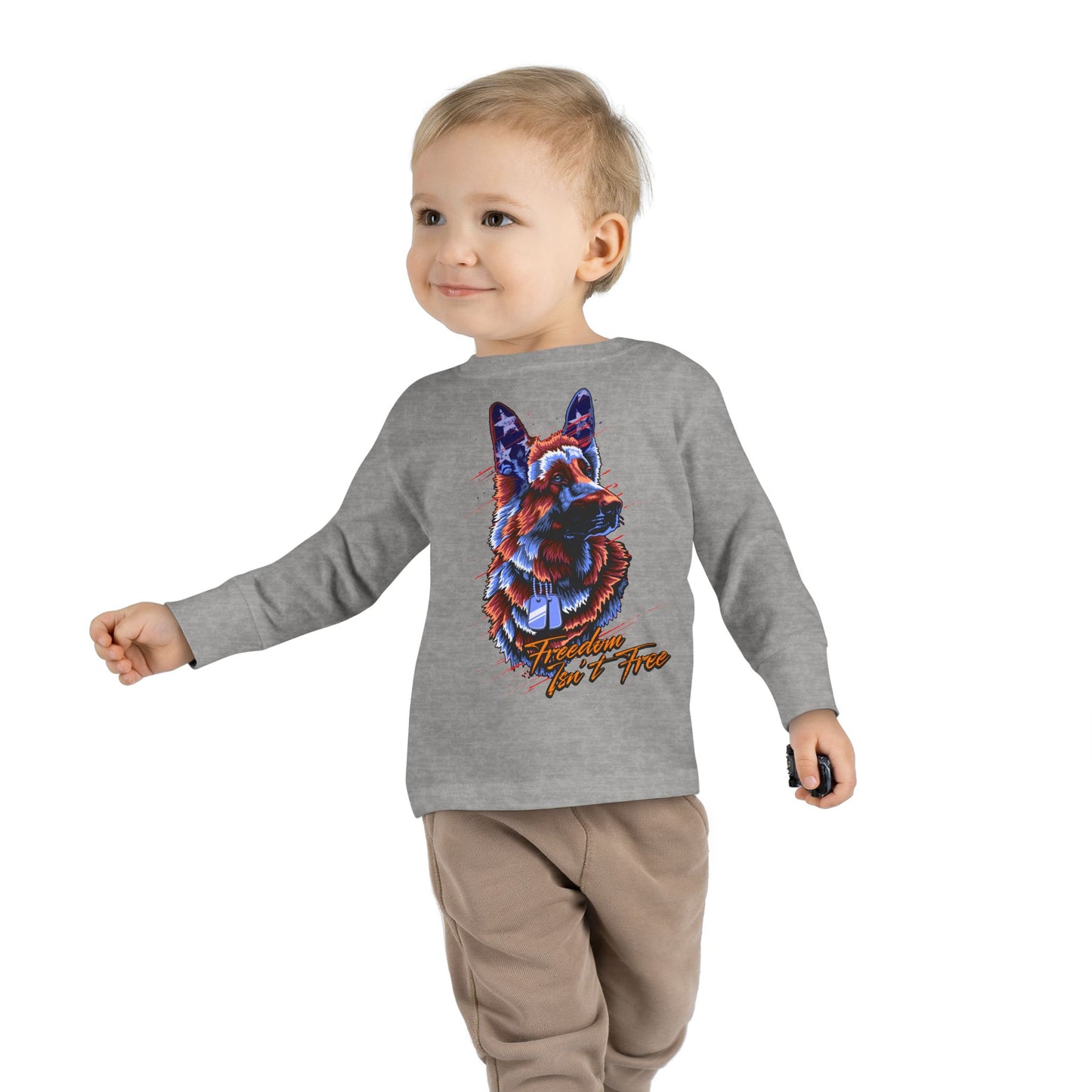 Freedom Isn't Free - Toddler Long Sleeve Tee