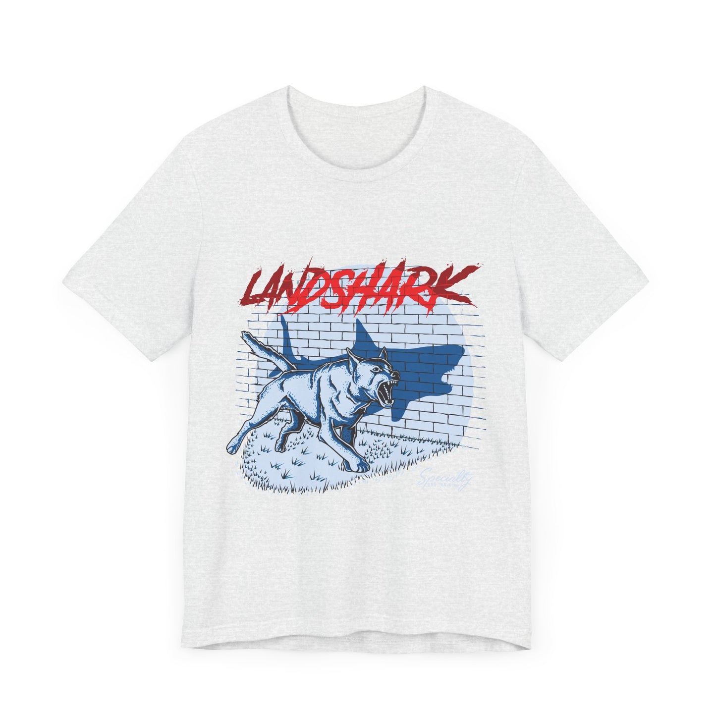 Landshark - Unisex Jersey Short Sleeve Tee (Front Print)