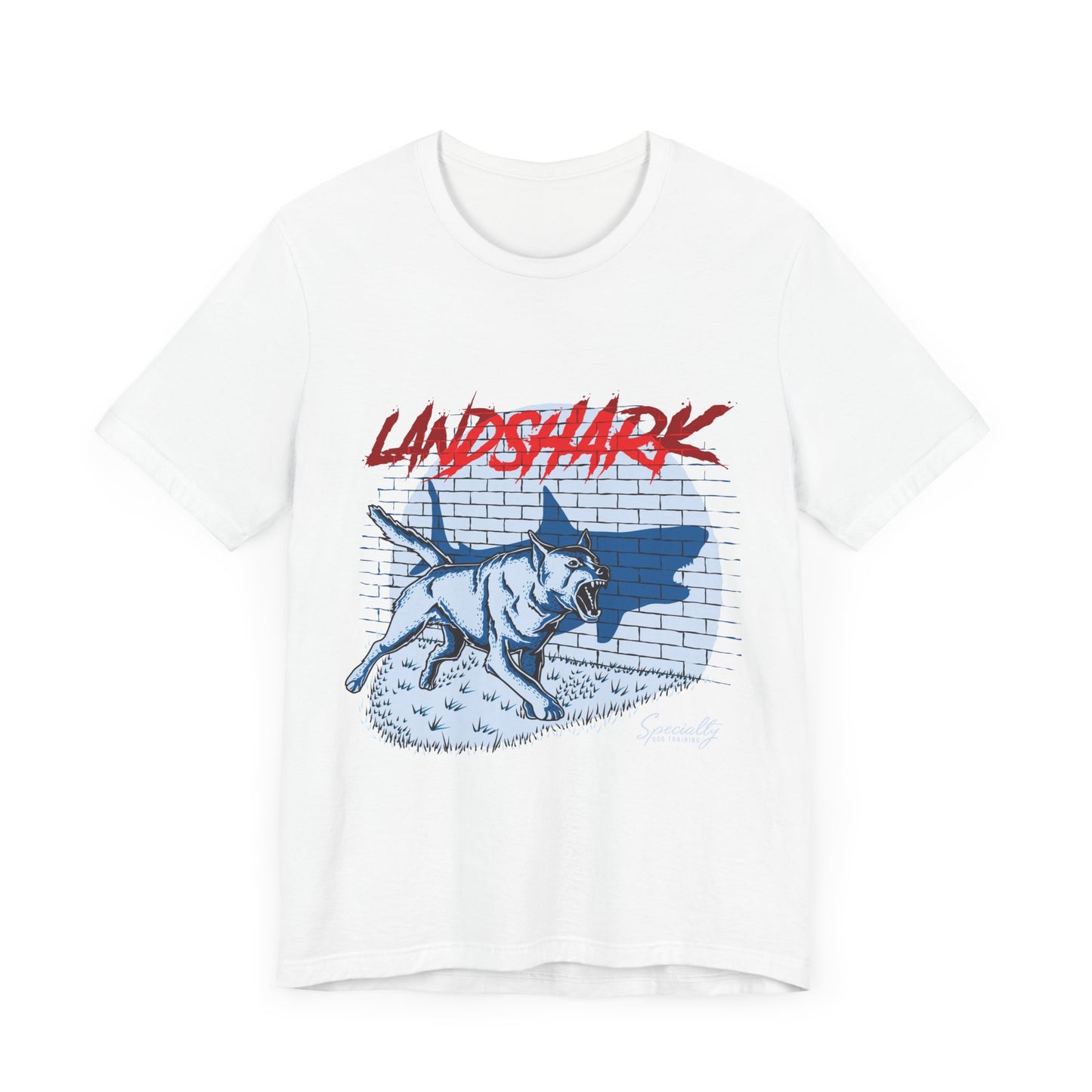 Landshark - Unisex Jersey Short Sleeve Tee (Front Print)