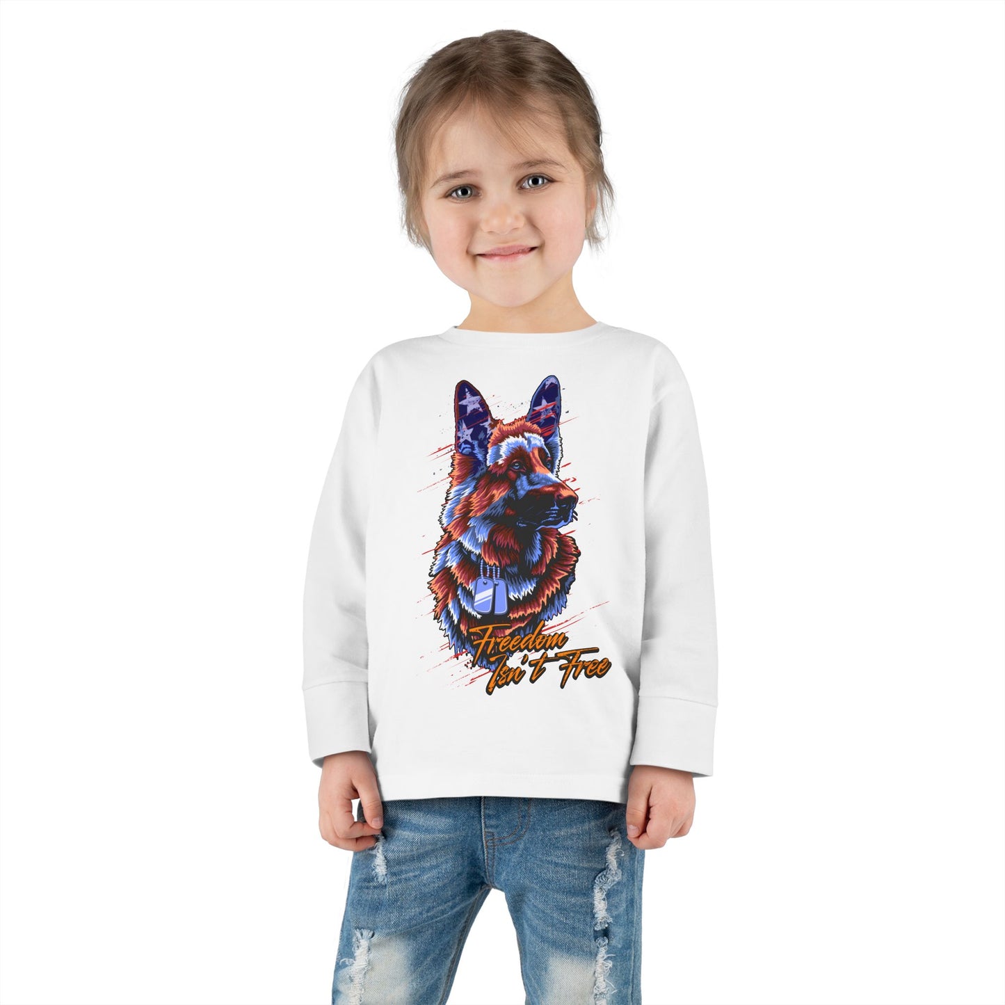 Freedom Isn't Free - Toddler Long Sleeve Tee