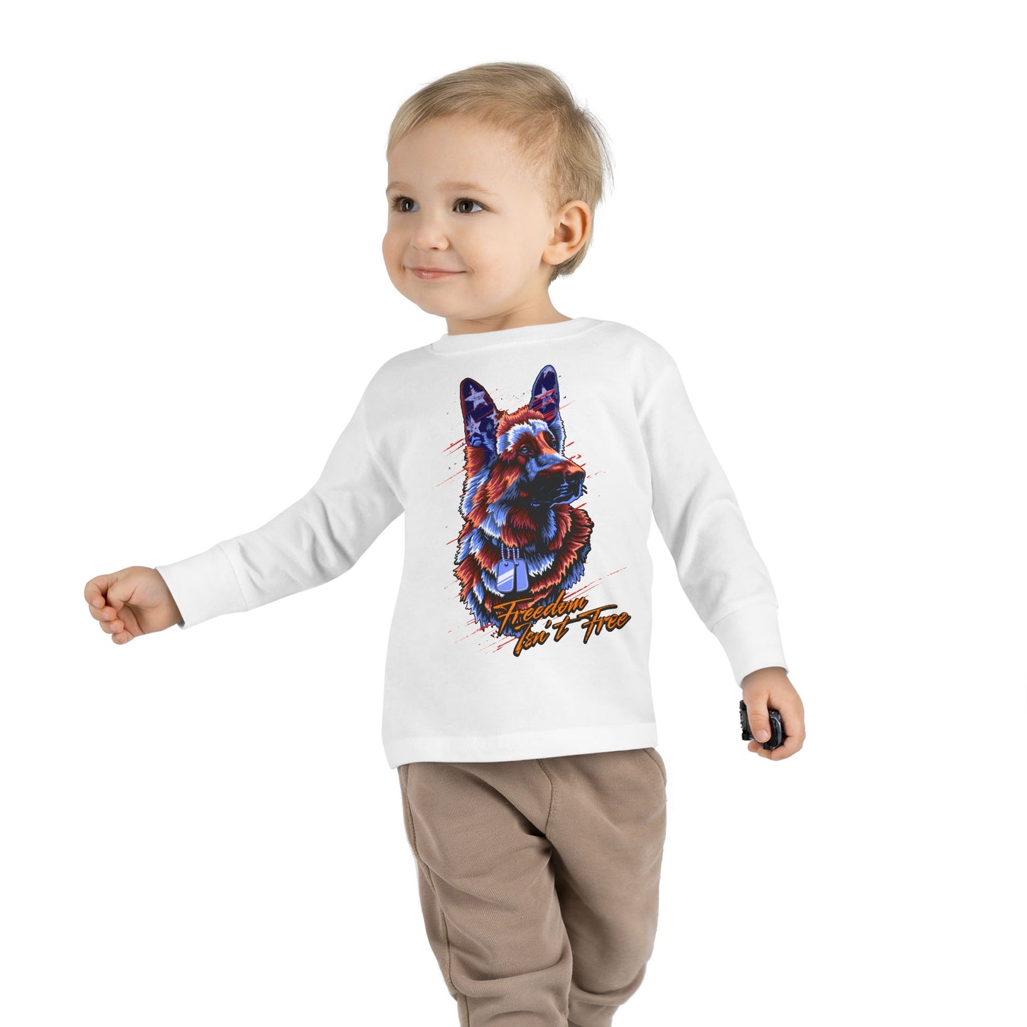 Freedom Isn't Free - Toddler Long Sleeve Tee