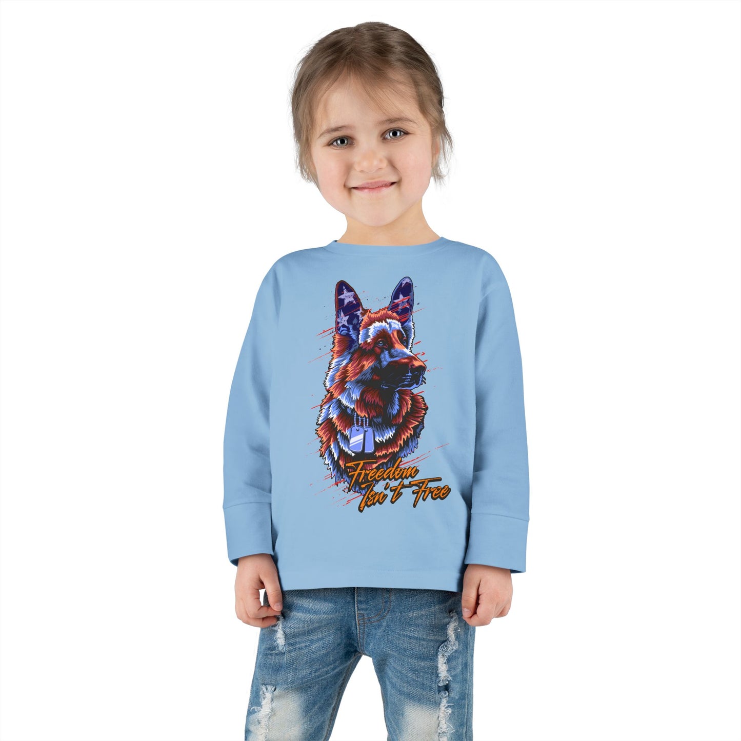 Freedom Isn't Free - Toddler Long Sleeve Tee