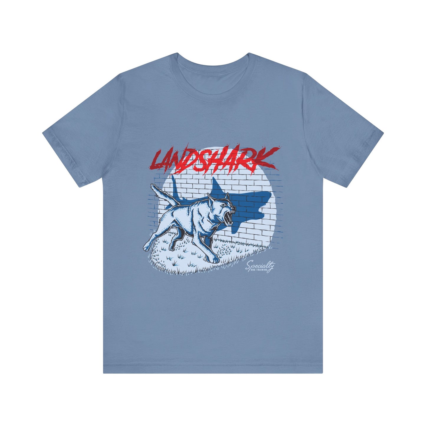 Landshark - Unisex Jersey Short Sleeve Tee (Front Print)